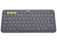 Wireless Keyboard Logitech K380 Multi-Device, Compact, FN key, Bluetooth, 2xAAA, Dark Grey