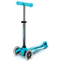 Самокат Micro MMD214 Mini Deluxe Glow LED Plus Glacier Aqua