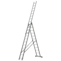Лестница Lider-Tech AC0312A Scara cu trei tronsoane, 3x12 trepte, H=7.88m, sarcina max.150kg