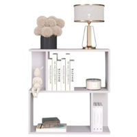 Raft de birou Remaks Asimetrik 2 White