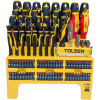 Отвёртка Tolsen Set surubelnite si bite 100pcs (20185)