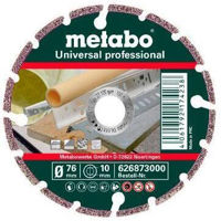 Диск отрезной Metabo 626873000 Профессиональный диск для пилы 76x10, UP