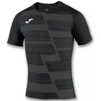 Одежда для спорта Joma T-Shirt Haka Black-Antharacite S/S (M) 100960.110