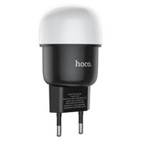 Hoco C87A Sparkle dual port night light charger(EU)