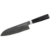 Cuțit Samura MO-V Stonewash Santoku 180mm (SM-0094B)