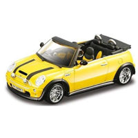 Машина Bburago 18-45012 KIT 1:32-Mini Cooper Cabrio window box