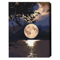 Картина по номерам BrushMe BS5639FC 40x50cm (fără cutie) Apus de soare