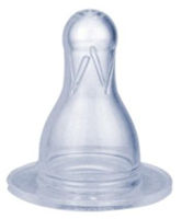 Canpol tetină din silicon rotund 2buc. 12+ luni