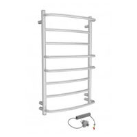 Uscător de prosoape Elna-Service Cascade-8, 810x530x290mm, inox, dimer, alb