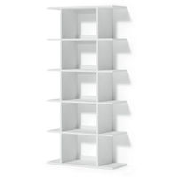 Офисный стеллаж Fabrik Home Nr.6 Pablo (800x1690x330) Белый ясень