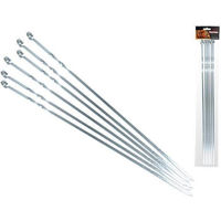 Товар для пикника Promstore 37845 Набор шампуров BBQ 6шт, 60сmx0.7cm, металл