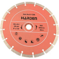 Набор головок, бит, насадок Harden 611306 Disc diamantat cu segmente 230x22.2mm Industrial