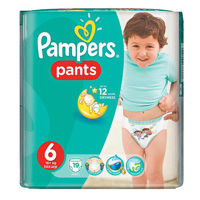 Pampers трусики Unisex 6, 16+кг. 19шт