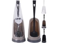 Щетка для WC с подставкой, пластик, 3цвета