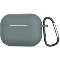 Чехол для наушников Helmet Airpods Pro, silicone, Dark Green