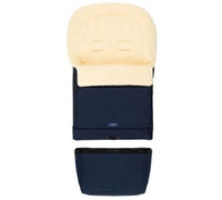 Конверт для коляски из натуральной шерсти Womar Zaffiro Sleep&Grow Wool Navy Blue