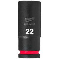 Набор головок, бит, насадок Milwaukee 4932480340 Торцевой ключ Shockwave 1/2 22 мм