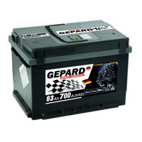 Автомобильный аккумулятор Gepard 63 AH 700A (240x175x189)