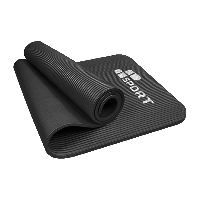 NBR YOGA MAT - 1,5cm black