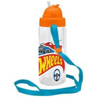 Бутылочка для воды KiDS Licensing HW00011 Tritan Bottle With Strap 500ml Hot Wheels