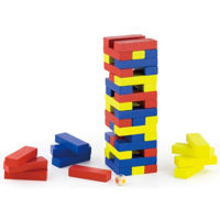 Настольная игра Viga 56215 Joc de masă din lemn Jenga în culori
