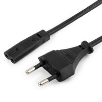 Power Cord PC-220V  1.8m  Russian Plug, Cablexpert, Black, PC-184/2