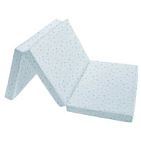 Детское постельное белье Kikka Boo 31107020035 Складной матрас для детской кроватки Dots Blue, 120x60x5 см