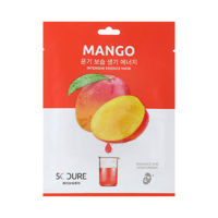 JK 5C CURE Masca pentru față din țesătura cu extract de mango, 25ml