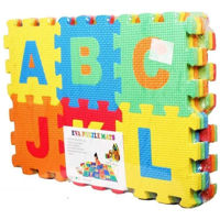 Игровой комплекс для детей miscellaneous 10253 Covoras puzzle cu cifre si litere RO (36buc) 54399