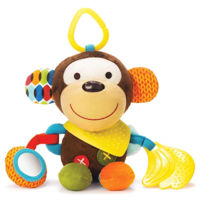 Игрушка-подвеска Skip Hop 306201 Bandana Buddies Maimutica