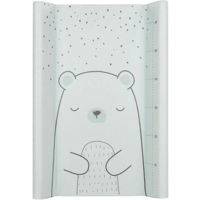Accesoriu pentru înfășat Kikka Boo 31108060009 Saltea de infasat tare Bear with me Mint, 70x50 cm