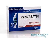 Pancreatin caps. 0.3g (25000 UA) N10x3 (Balkan)