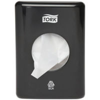 Держатель бумаги Tork 566008 Dispenser Pungi Igienice B5, 36*100*140, Negru