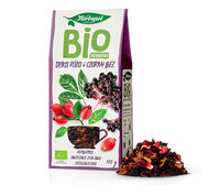 Ceai de fructe Bio Herbapol Rosehip and Eldberry, 100g