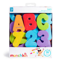 Set de joaca pentru baie Munchkin Learn™ Bath Letters & Numbers