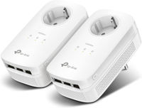 Punct de acces Wi-Fi TP-Link TL-PA8030P Kit, AV1300 Powerline Adapter Starter Kit with AC Passthrough