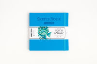 Sketchbook pentru grafică și markerii Bristol Touch,albastru, 180 gr, 14x14 cm, 50 foi