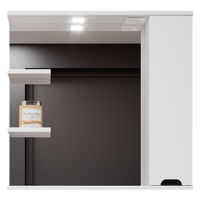 Oglindă baie Bayro Etna 1000x750 правый, белый мат