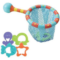 Игрушка для купания Nuby ID6142 Игрушка д/ванной Сачок с игрушками 18+