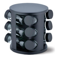 Аксессуар для кухни Maestro MR 1725, set pu condimente, Black (12buc)
