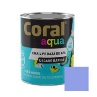 CORAL AQUA Email pe Baza de Apa, Mov Lavander 0,6 L