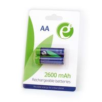 AA 2600mAh, Blister*2, Energenie, Ni-MH, EG-BA-AA26-01