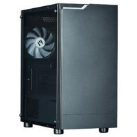 Carcasă PC Zalman T4 PLUS, ARGB, TG Side Panel, mATX, black