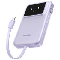 Аккумулятор внешний USB (Powerbank) Ugreen 35604B Uno Series with Cables Type-C, 10000mAh, 30W, Purple