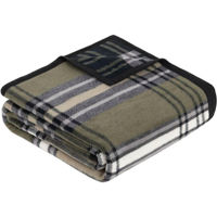 Домашний текстиль Ibena 3146/780 Jacquard Decke Molde Green/black