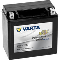 Автомобильный аккумулятор Varta 12V 12AH 200A(EN) клемы 1 (150x87x146) YTX14-BS AGM (512909020I312)