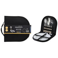 Посуда походная Promstore 54493 Set pentru picnic 10buc, cu husa