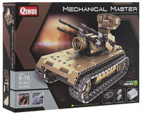 8012, XTech Bricks: 2in1, Tank & Anti-aircraft, R/C 4CH, 457 pcs