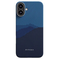 Чехол для смартфона Pitaka Tactile Woven case for iPhone 16 Over the horizon (KI1601OTH)