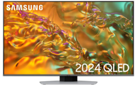 Televizor 50" QLED SMART TV Samsung QE50Q80DAUXUA, 3840x2160 4K UHD, Tizen 8.0, Silver